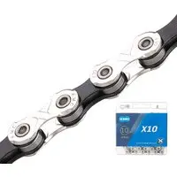 Цепь велосипедная KMC X10-116SLBK 1